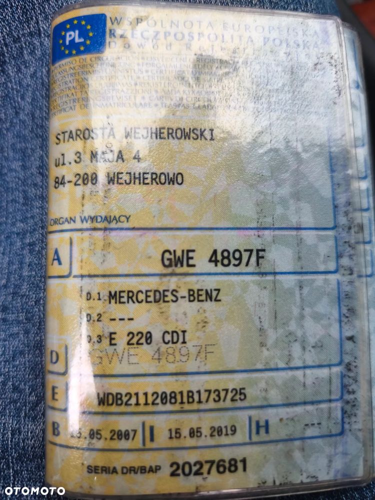 Mercedes-Benz Klasa E 220 CDI Classic - 9