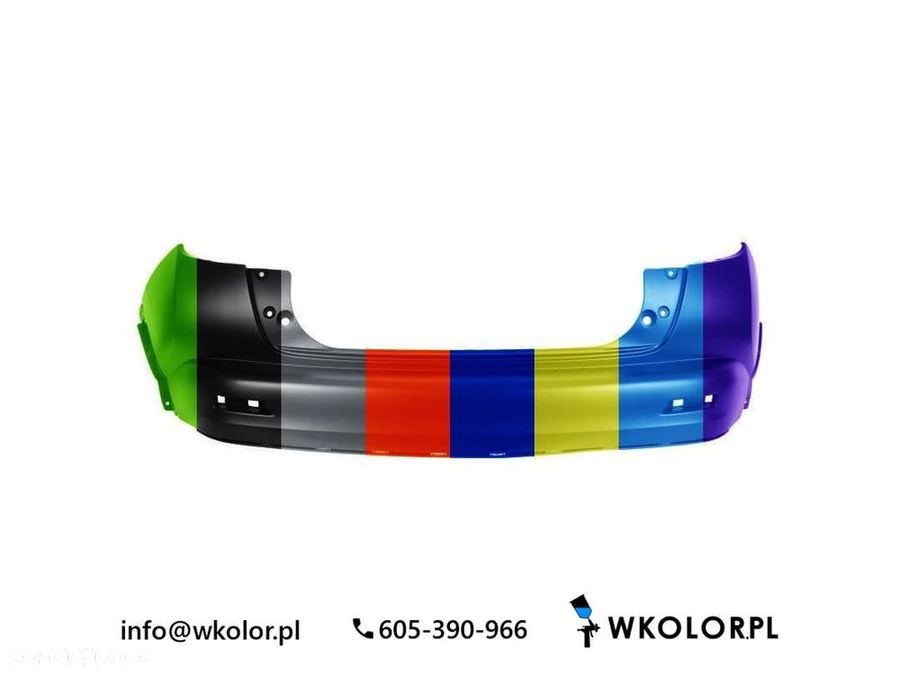 NOWY ZDERZAK NISSAN JUKE 2010-2019 LAKIEROWANY W KOLOR - 1