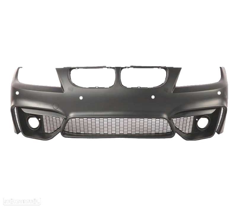 PARA-CHOQUES FRONTAL BMW E90 E91 08-12 LOOK M4 PDC GRELHAS NEVOEIRO + FAROIS DE NEVOEIRO FUMADOS - 3