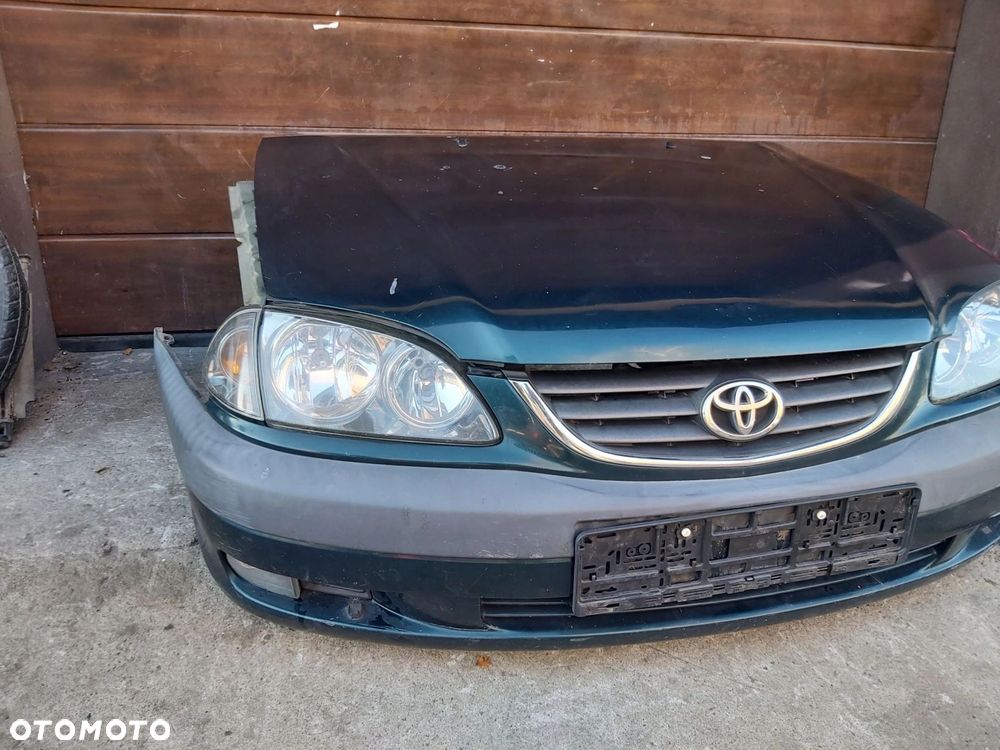Toyota Avensis T22 LIFT zderzak maska przód lampa lewa prawa pas przedni - 2