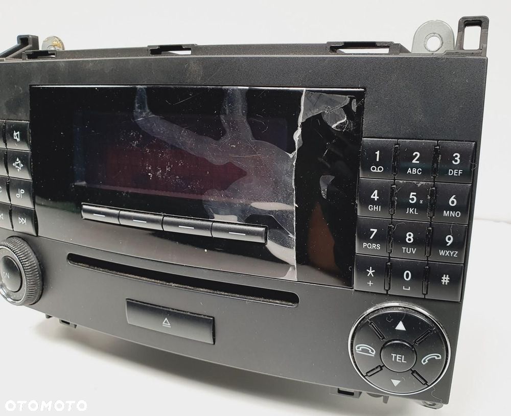 RADIO CD MERCEDES W169 A1698206189 - 3