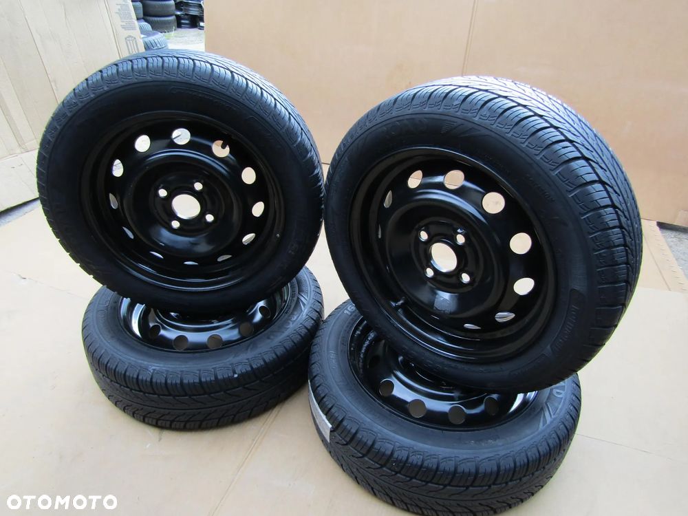 4x Felgi Stalowe Koła 14 Hyundai i10 i20 Kia Picanto I 5 j 4x100 ET46 Opony 165/60 14 Letnie - 9
