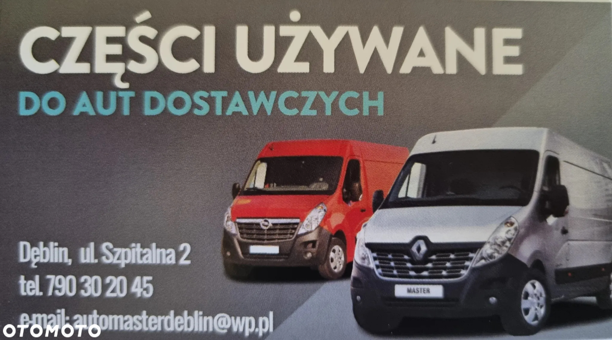 WENTYLATOR CHŁODNICY DUŻY MASTER III MOVANO B  NV400 2.3 10r.+ - 3