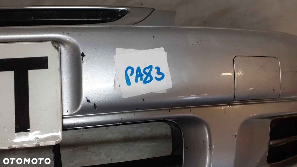 ^ ZDERZAK PRZÓD PRZEDNI HONDA LOGO NH583M SREBRNY - 2