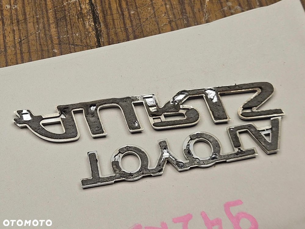 Napis Znaczek Emblemat Klapa Klapy Toyota Auris I 1 Lift - 15