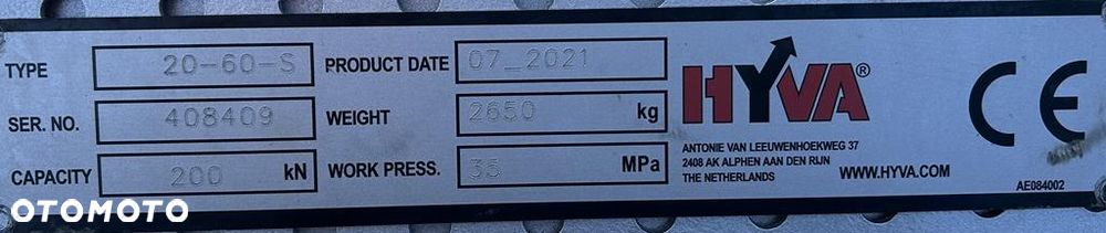 MAN TGX / 26.470 / E 6 / GM / HAKOWIEC HYVA / OŚ SKRĘTNA / RETARDER - 21