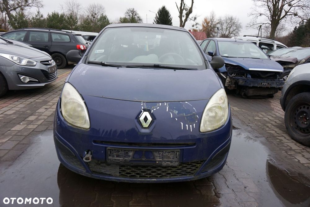 MASKA ZDERZAK BŁOTNIKI LAMPY TWINGO II OV460  RENAULT 2007-2014 GRANATOWY PRZÓD KOMPLETNY - 1