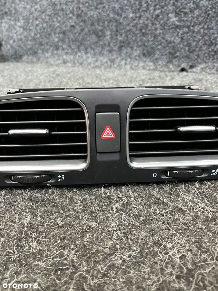 vw golf VI lift kratka nawiewu środkowa 5K0819743 - 3