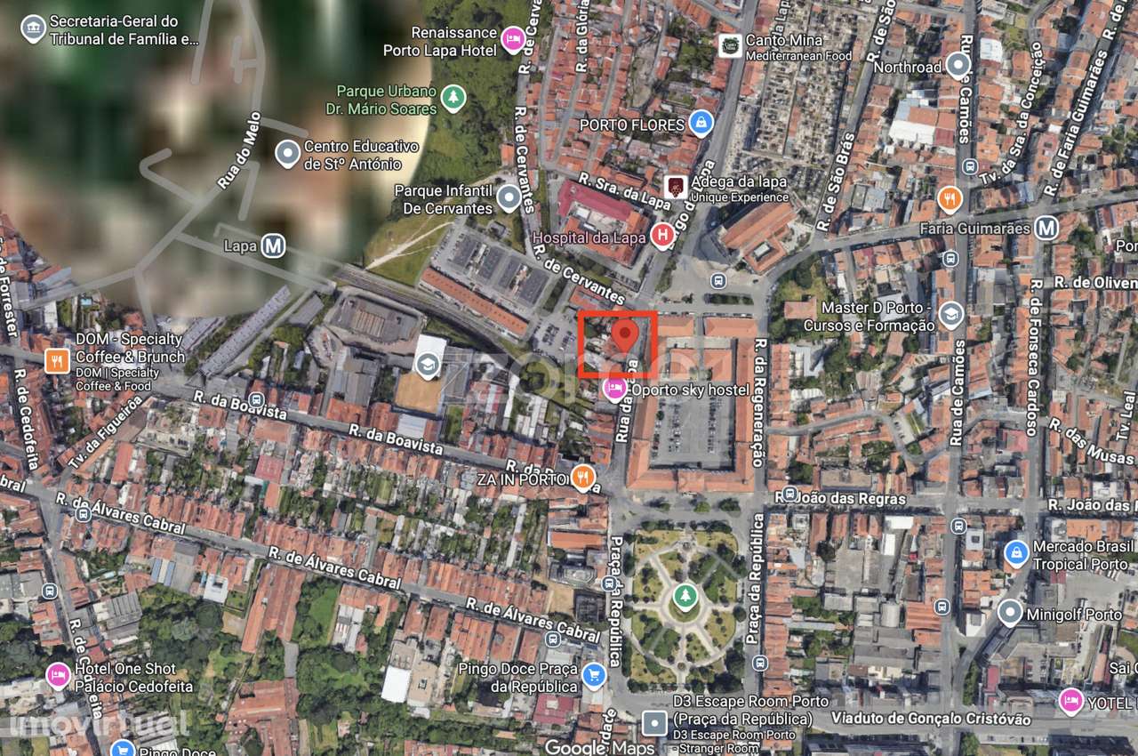 Prédio na Lapa: projecto aprovado, alvará emitido, pronto a arrancar - Grande imagem: 2/31