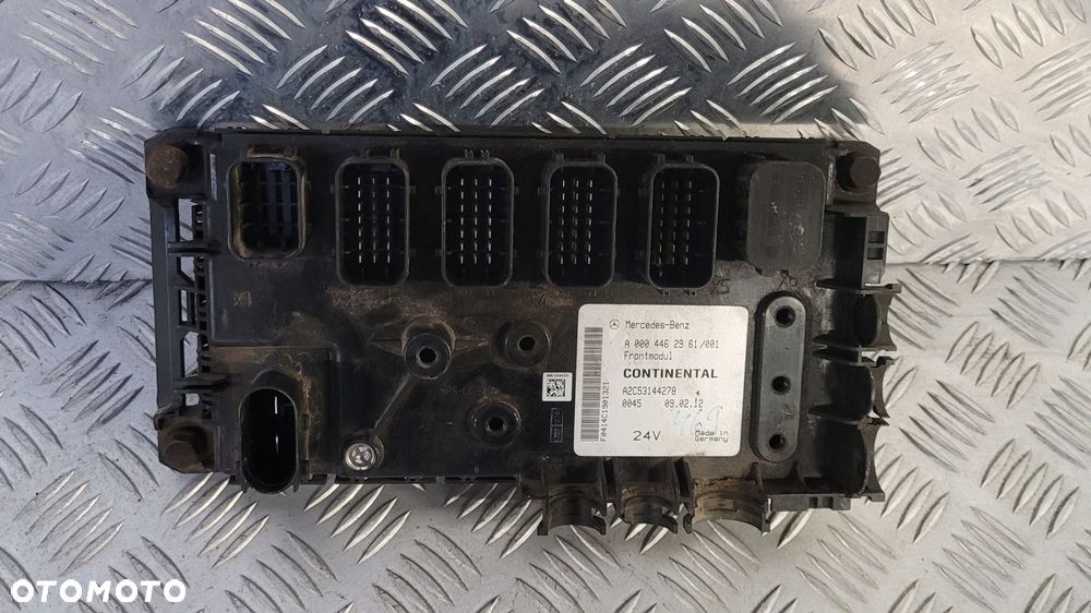 KOMPUTER / STEROWNIK / FRONTMODUL MERCEDES ACTROS A 000 446 29 61 / 001 - 1