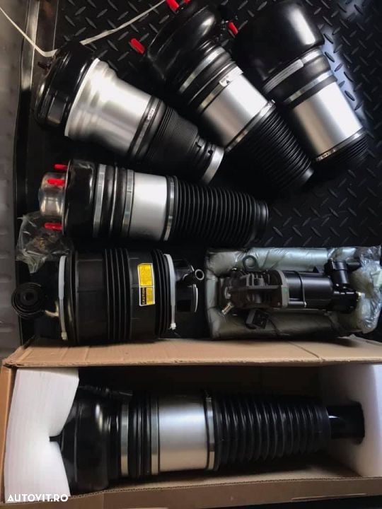 Perna aer compresor telescop VW PHAETON TOUAREG AUDI A8 a6 q7 mercedes w221 w211 Porsche panamera - 2