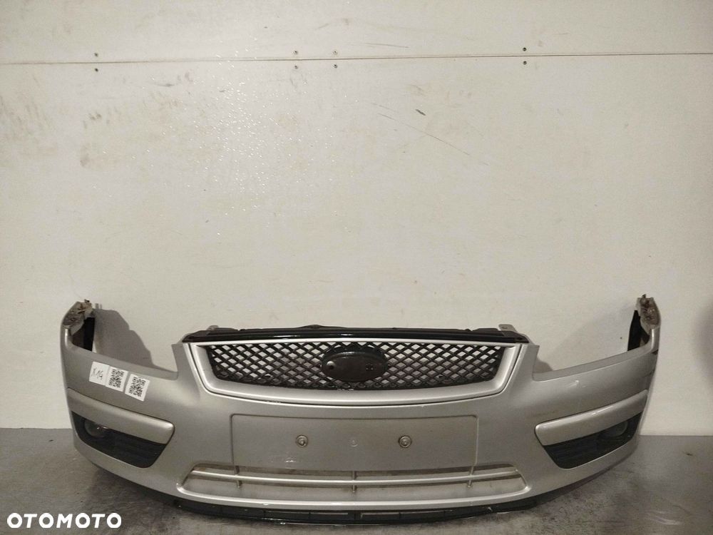 + ZDERZAK PRZÓD PRZEDNI FORD FOCUS MK3 3 III 03 SREBRNY HALOGENY