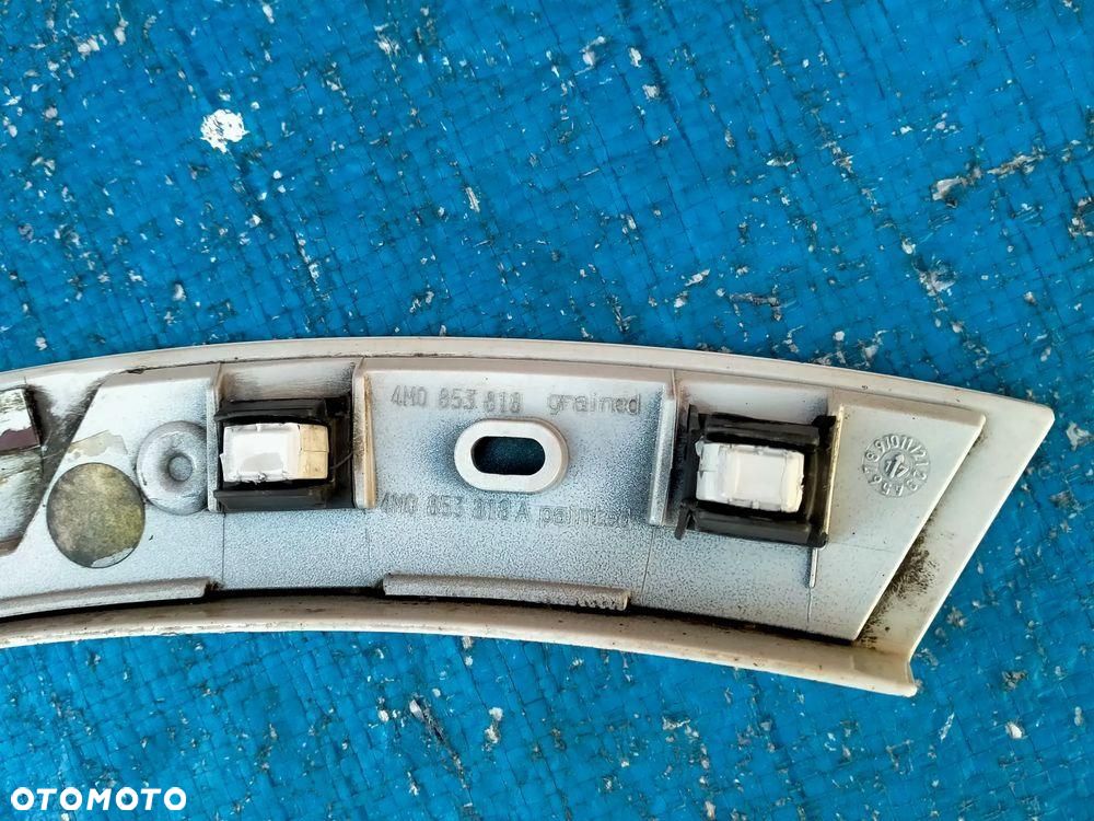 Audi Q7 4M Listwa Błotnika Nakładka Tył Tylna Prawa LS9R 4M0853818 - 2