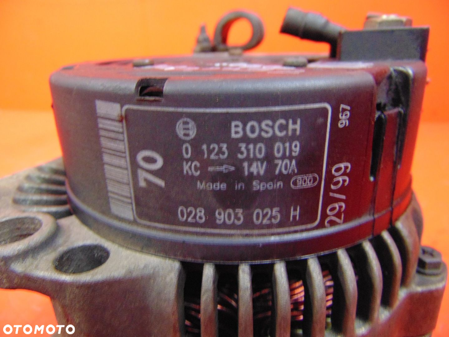 SKODA FELICIA 6U 6U1 FELICJA 1.6 B ALTERNATOR 028903025H - 7