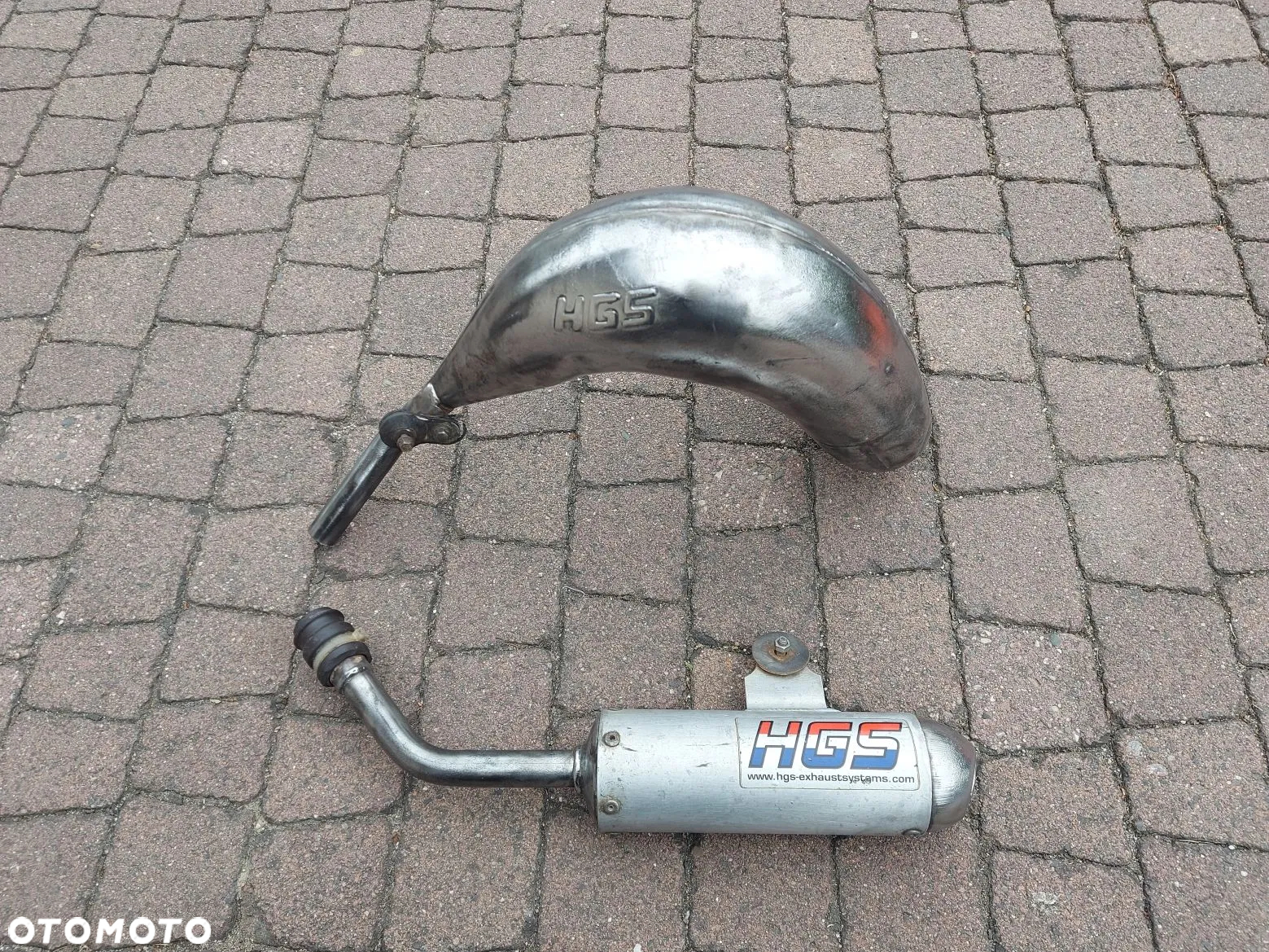 KTM SX 85 105 WYDECH HGS DYFUZOR TŁUMIK KOŃCÓWKA KOLEKTOR KOLANKO SX85 SX105 - 13