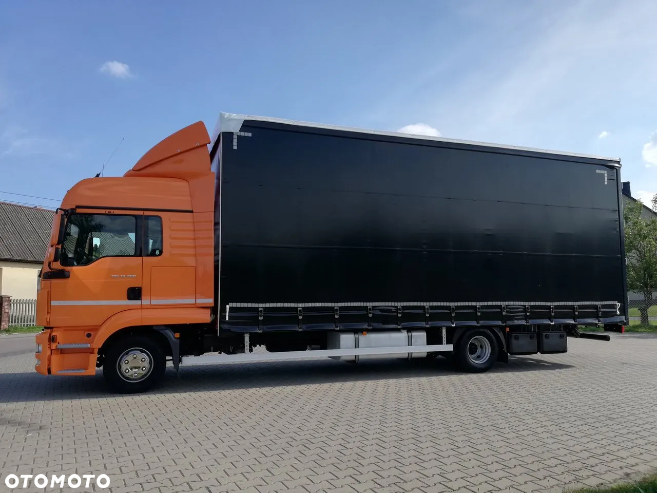 MAN TGM 15.290 Firana 19 Palet Plandeka Suwany Dach - 5