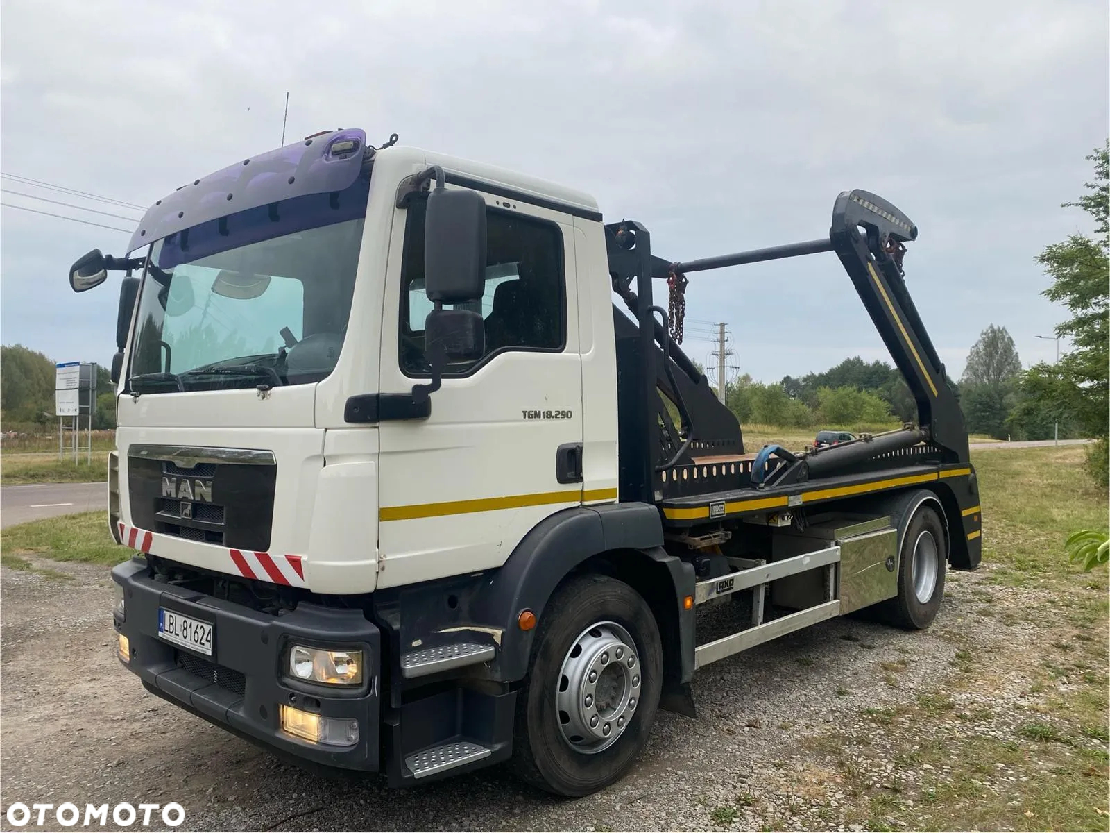 MAN TGM 18.290 / BRAMOWIEC JOAB / ROZSUWANA ZABUDOWA NA DWA KONTENERY / EURO 5 / 400.000km PRZEBIEGU - 5