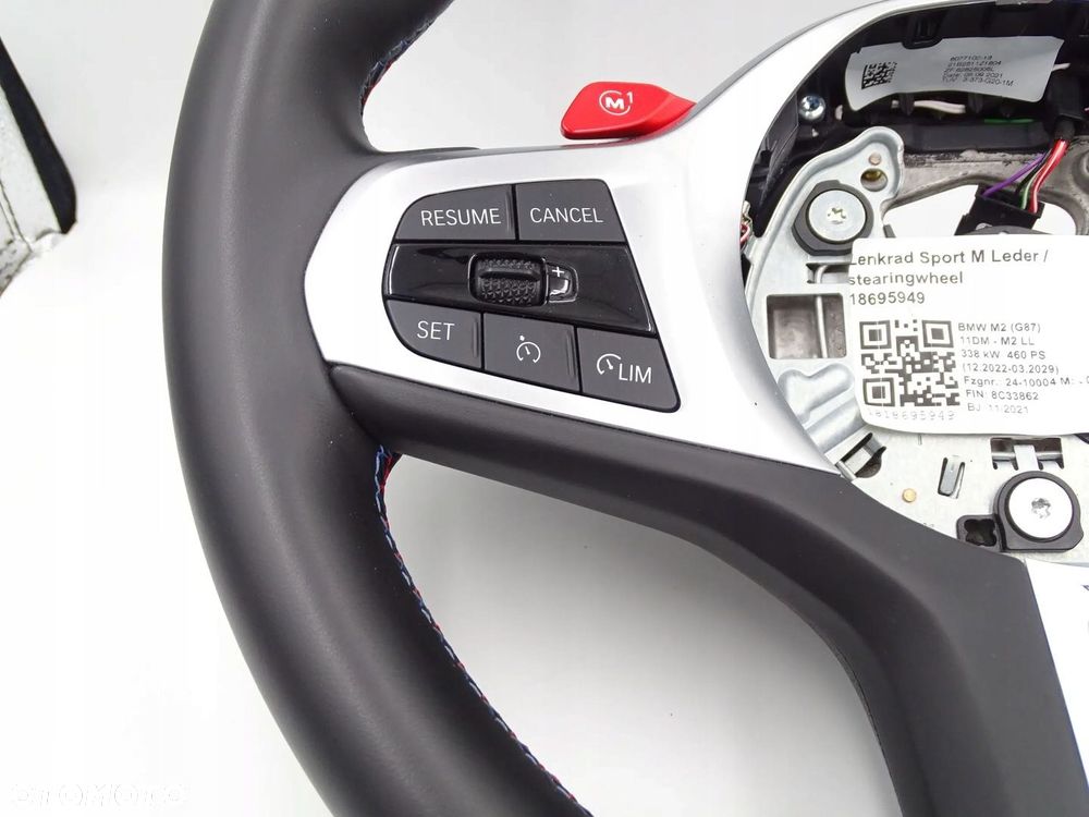 BMW M2 G87 M3 G80 M4 G82 G83 KIEROWNICA M-POWER - 2
