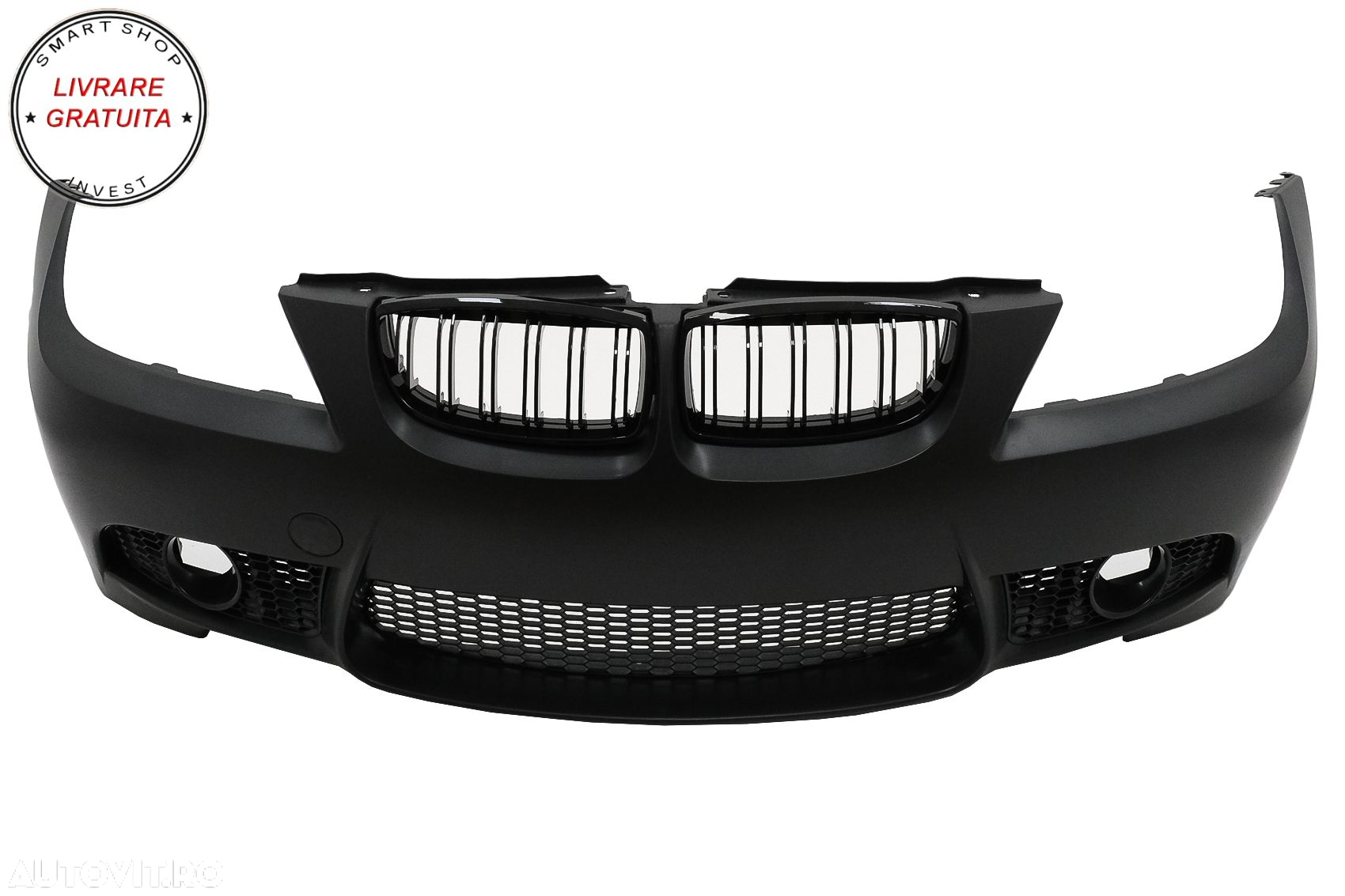 Bara Fata BMW Seria 3 E90 E91 LCI (2008-2011) Sedan Touring M3 Design- livrare gratuita - 2