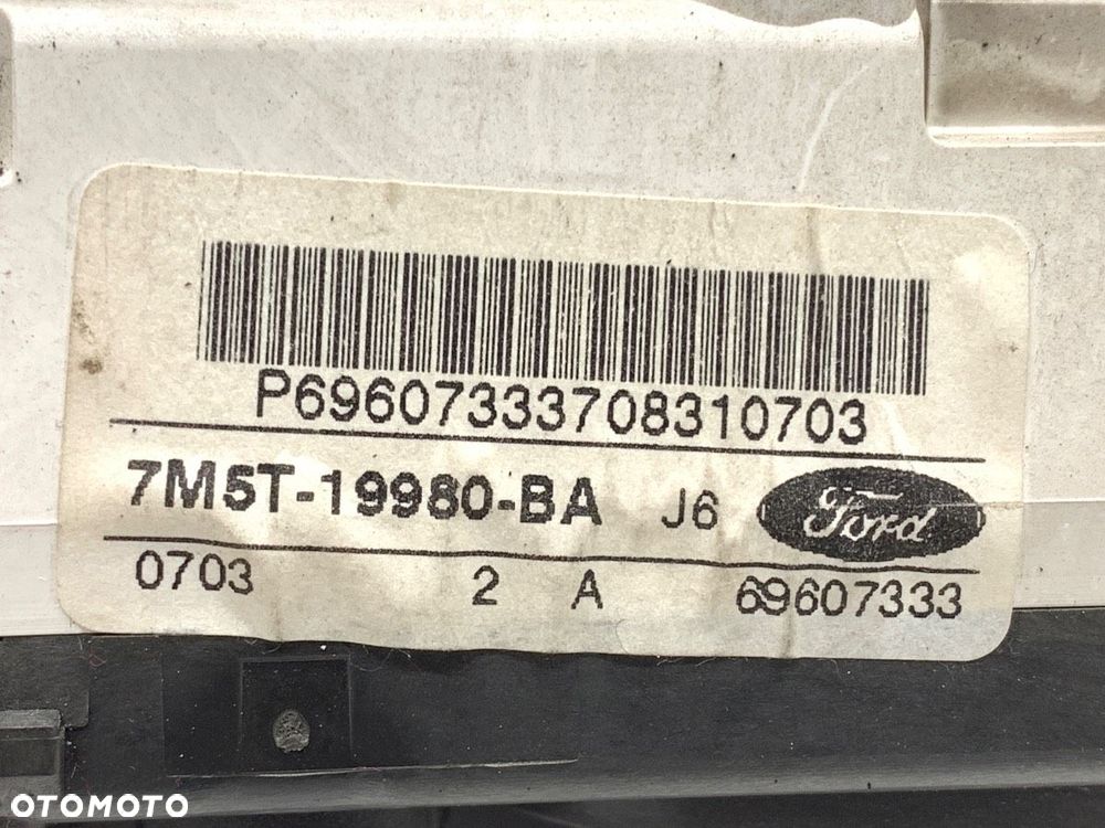 PANEL STEROWANIA NAWIEWU - 45.00 PLN - FORD FOCUS II Turnier (DA_, FFS, DS) 2004 - 2012 1.6 TDCi 80 - 4