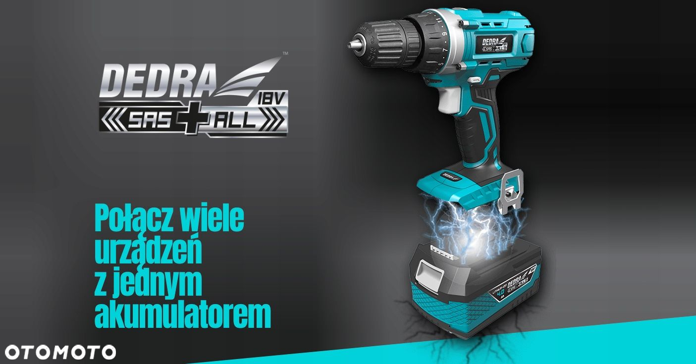 Ładowarka podwójna Ładowarka podwójna 18V, SAS  ALL dedra DED7038V 20 V - 7