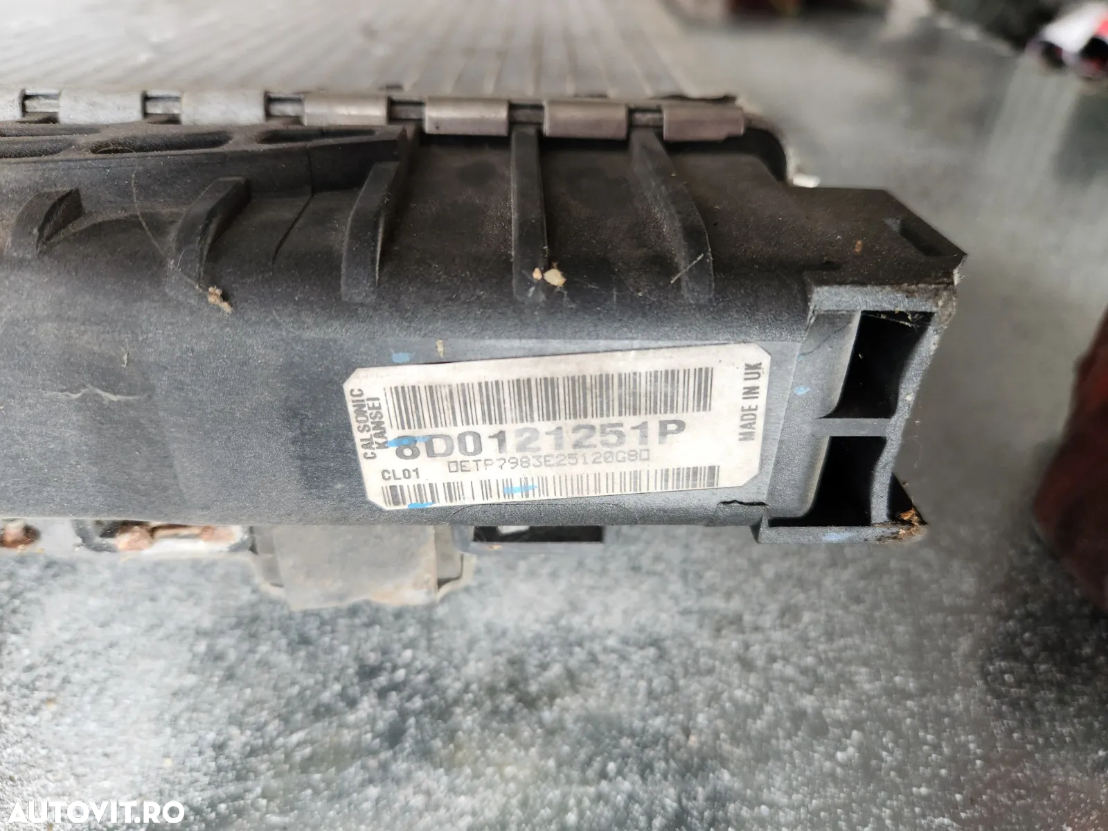 Radiator Racire Apa Antigel Clima Ac Aer Conditionat Skoda Superb Passat B5.5 1.9 Tdi An 2001-2002- - 7