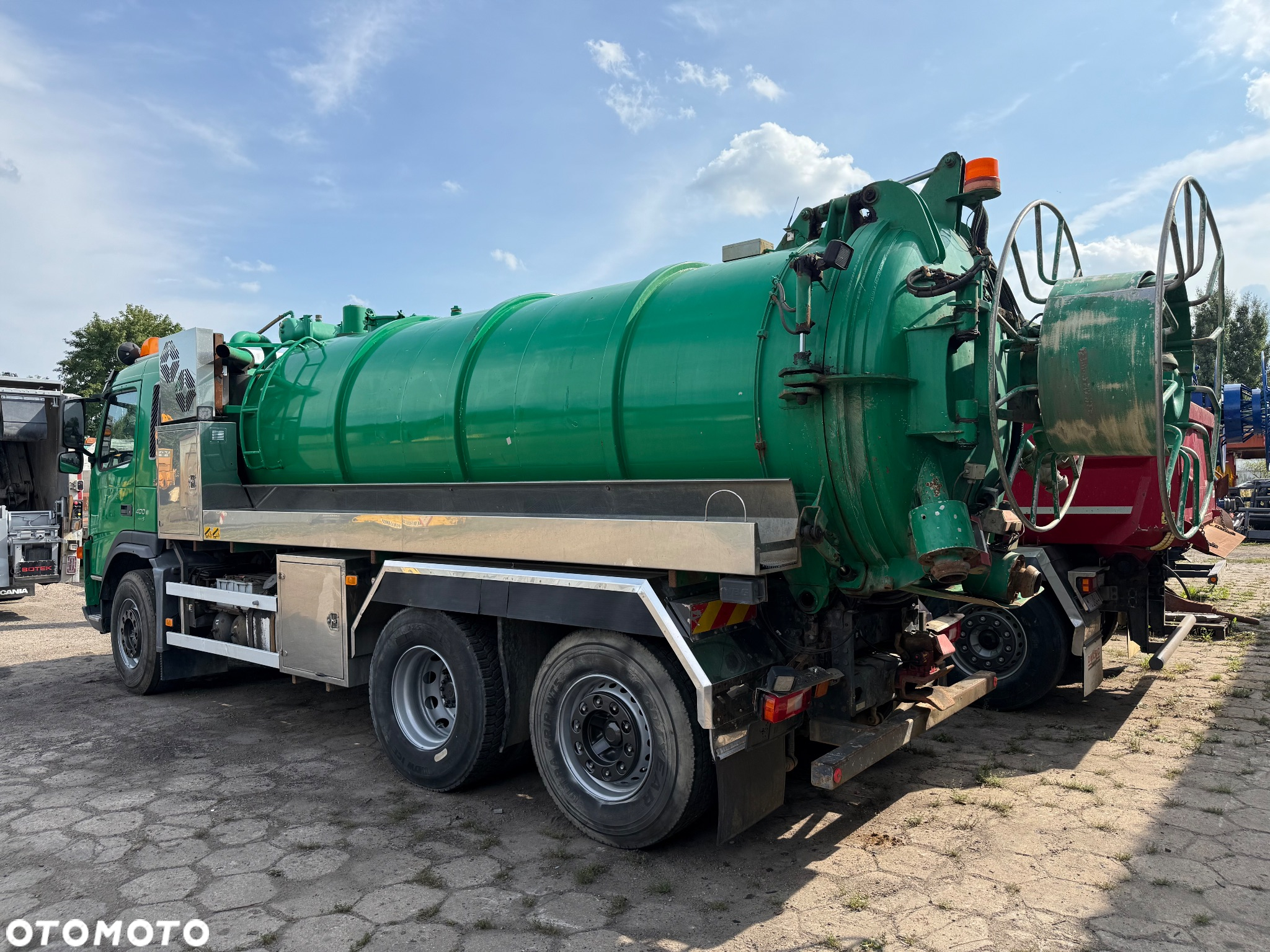 Volvo FM400 ASENIZACJA beczka do Szambo z wywrotem KORP&SON EURO5 - 3