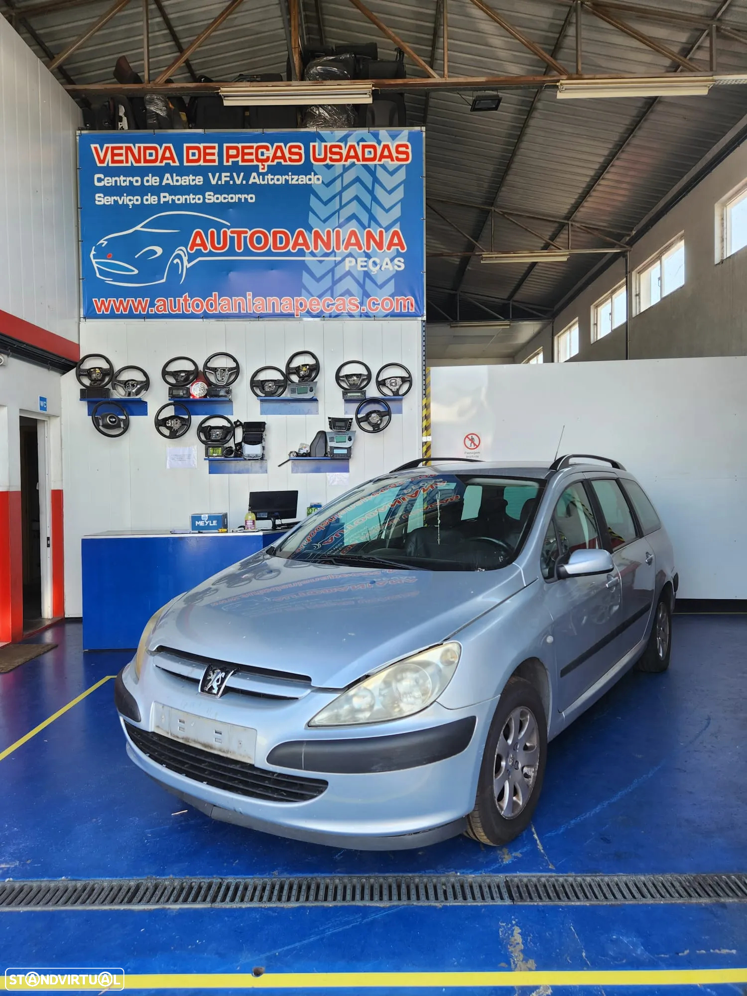 Peugeot 307 1.4 HDI de 2002 ás peças - 2