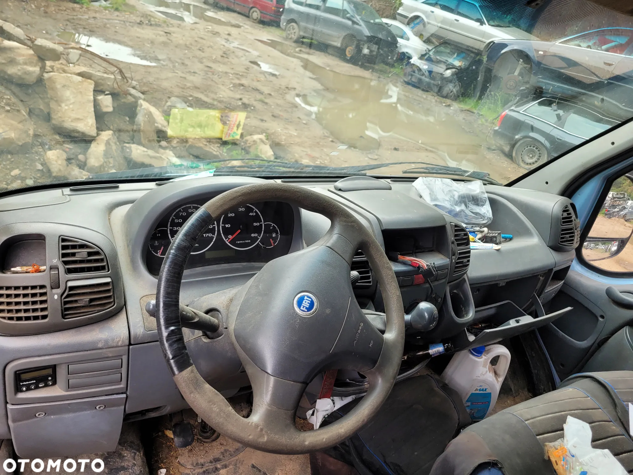 FIAT DUCATO 2 LIFT fotel fotele kanapa deska kokpit podsufitka boczek boczki klamka podłokietnik licznik prędkościomierz - 2