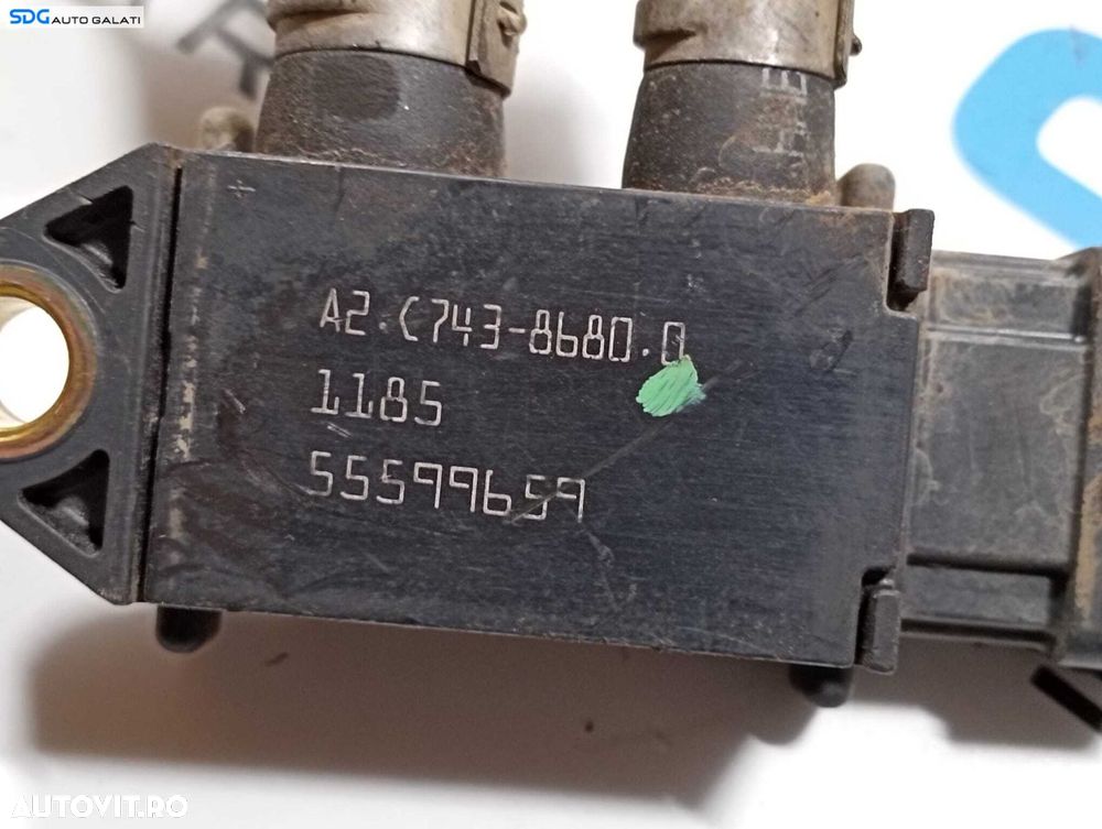 Senzor Presiune Gaze Evacuare Opel Insignia A 1.6 CDTI 2008 - 2017 Cod 55599659 55599660 [M7225] - 6