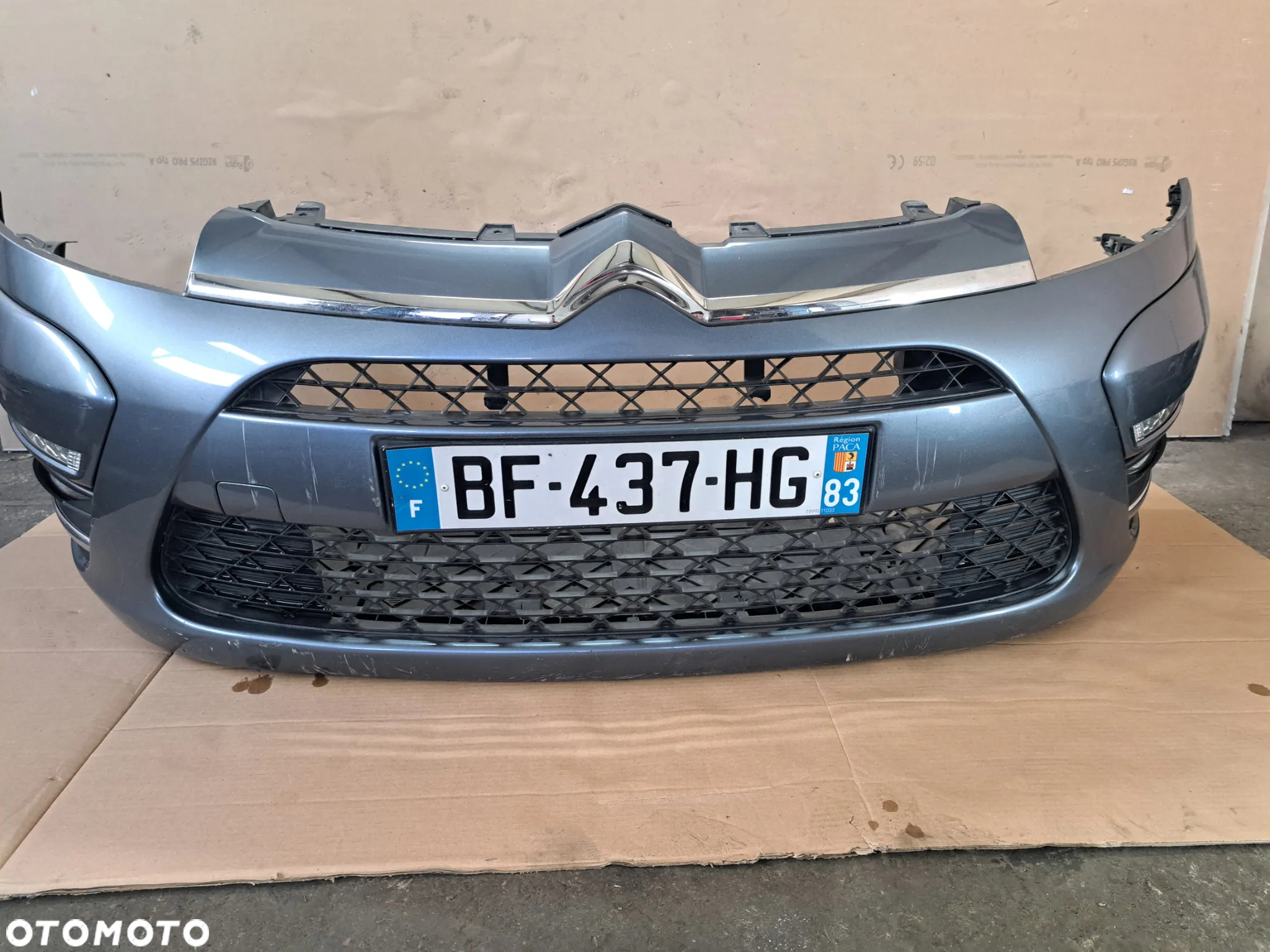 Citroen C4 Grand Picasso I lift zderzak przedni kompletny led Grand Picasso - 2
