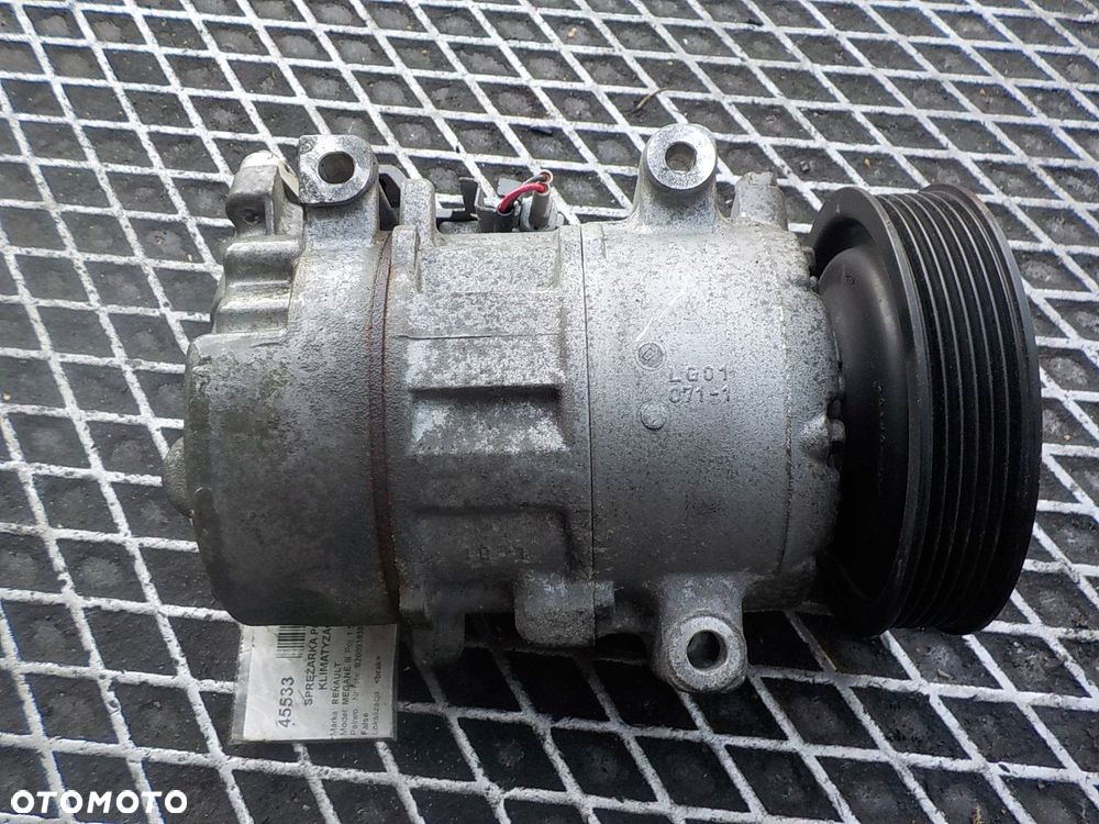 RENAULT MEGANE III 1.5 DCI SPRĘŻARKA POMPA KLIMATYZACJI 8200939386A - 4