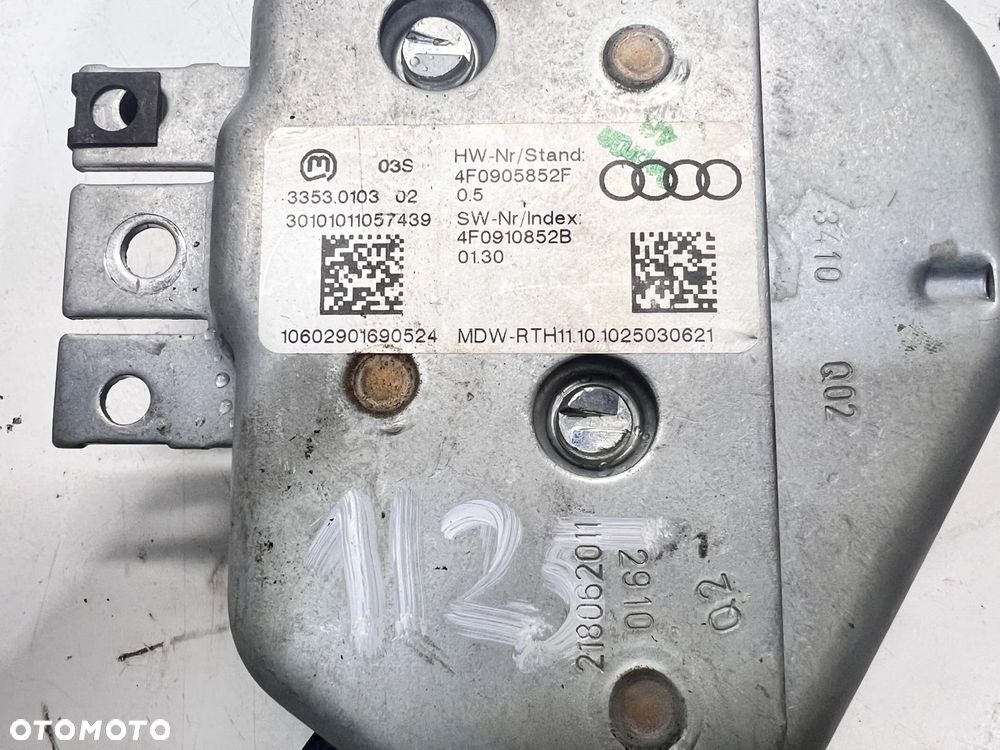 BLOKADA KIEROWNICY+STACYJKA+KLUCZYK AUDI A6 C6 LIFT Q7 4F0905852F 1/25 - 6