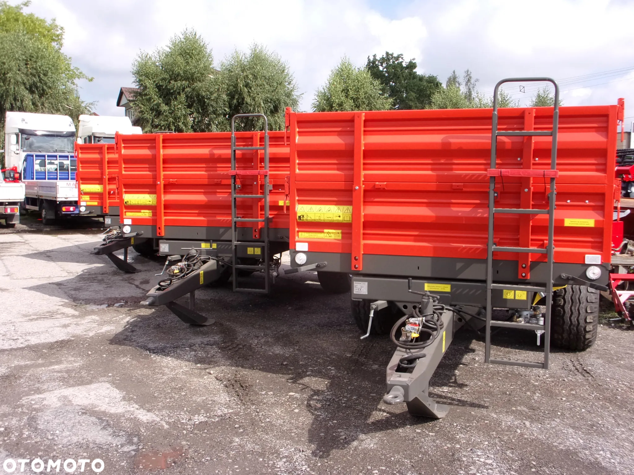 Inny Przyczepa ciężarowa-rolnicza Ursus 7t T-042 TANDEM z systemem trójstronnego wywrotu w Rad-Masz OPOCZNO - 3