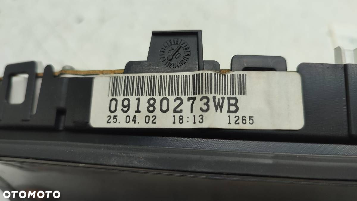 LICZNIK ZEGARY 09180273WB OPEL VECTRA C 2.2 16V EU - 4