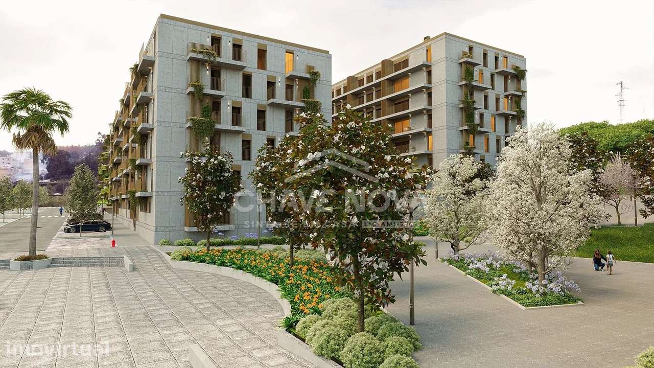Apartamento T1 Novo com Varanda, Lugar de garagem - Oliveira do Douro - Grande imagem: 4/14