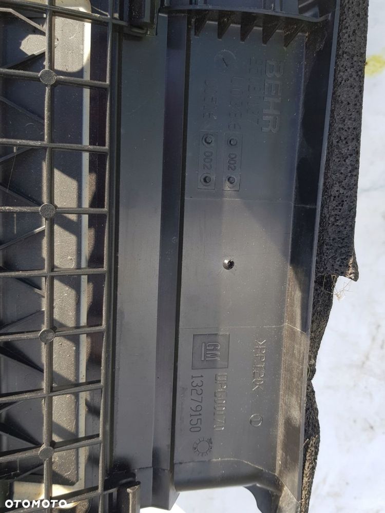 nagrzewnica dmuchawa Opel Astra J 13497123 - 9