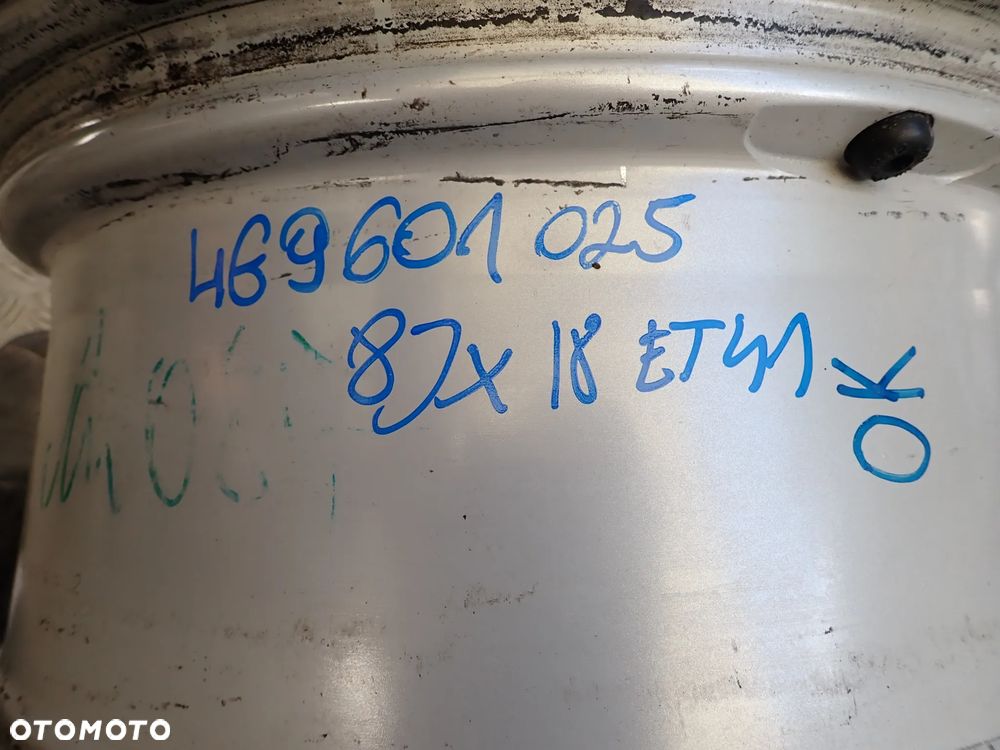 FELGI ALUMINIOWE AUDI  8JX18  ET 41  5X112  4G9601025 - 4