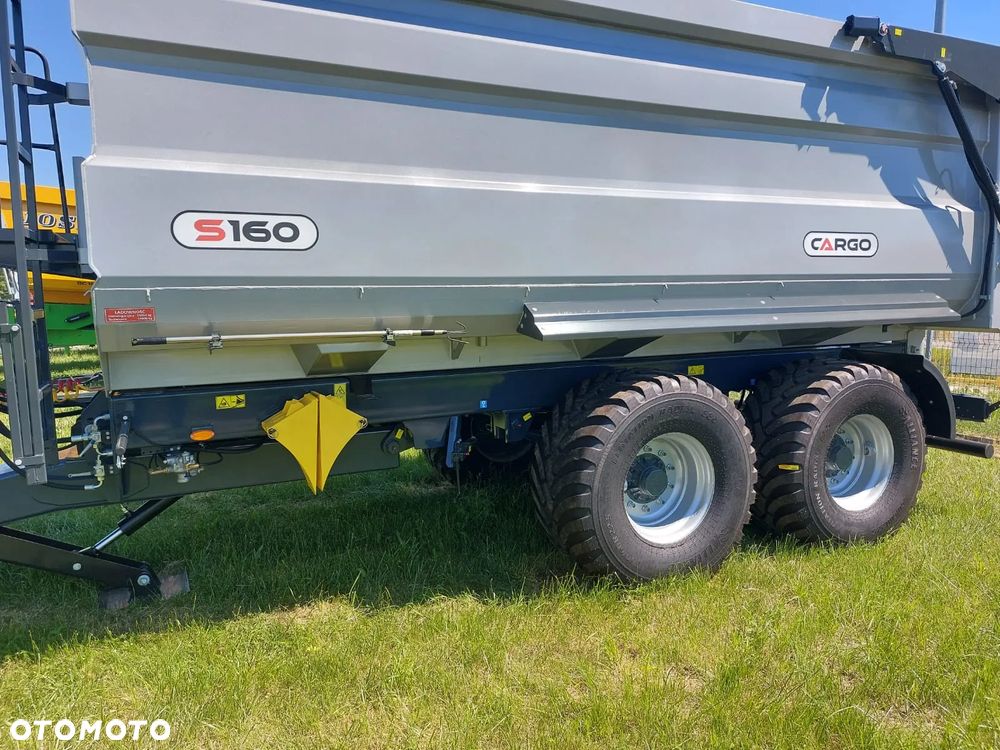 Inny NOWOŚĆ!! Przyczepa rolnicza skorupowa CARGO S160, 16 ton, od dealera, gwarancja! - 13