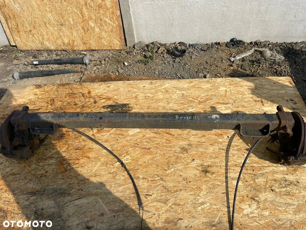 PEUGEOT BOXER III DUCATO JUMPER BELKA ZAWIESZENIE TYŁ - 2