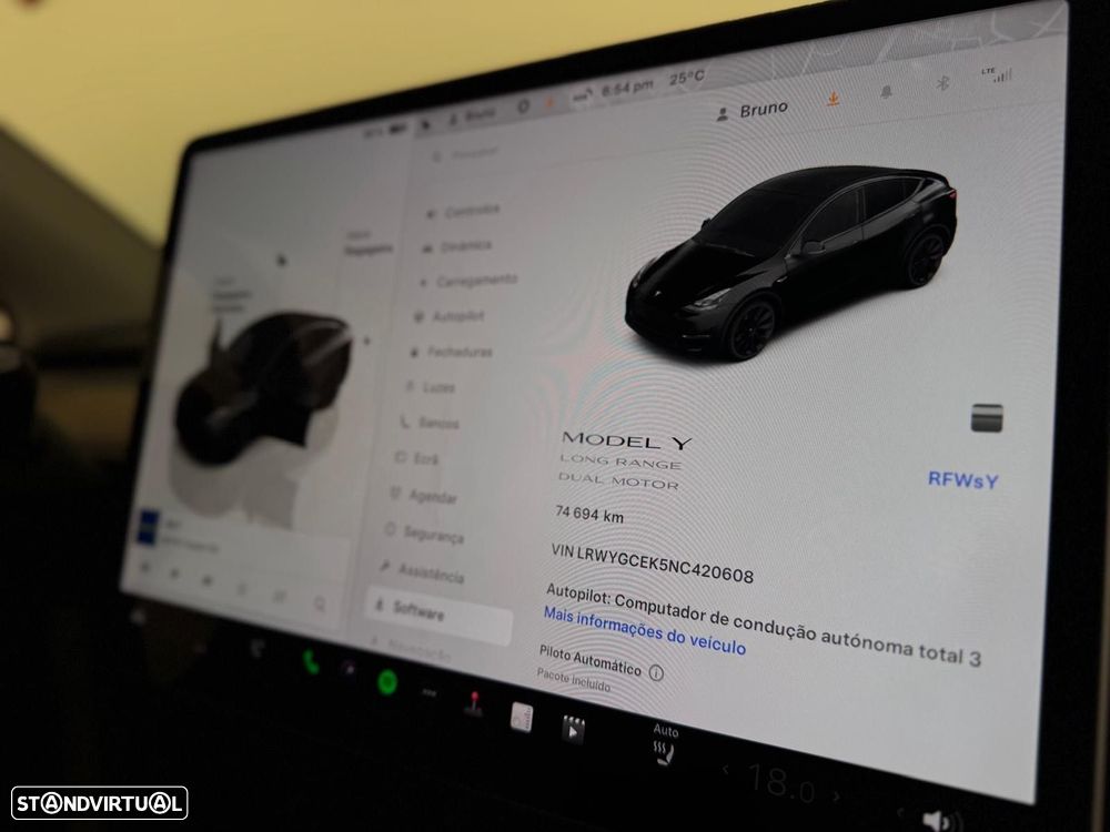 Tesla Model Y Long Range Tração Integral - 12