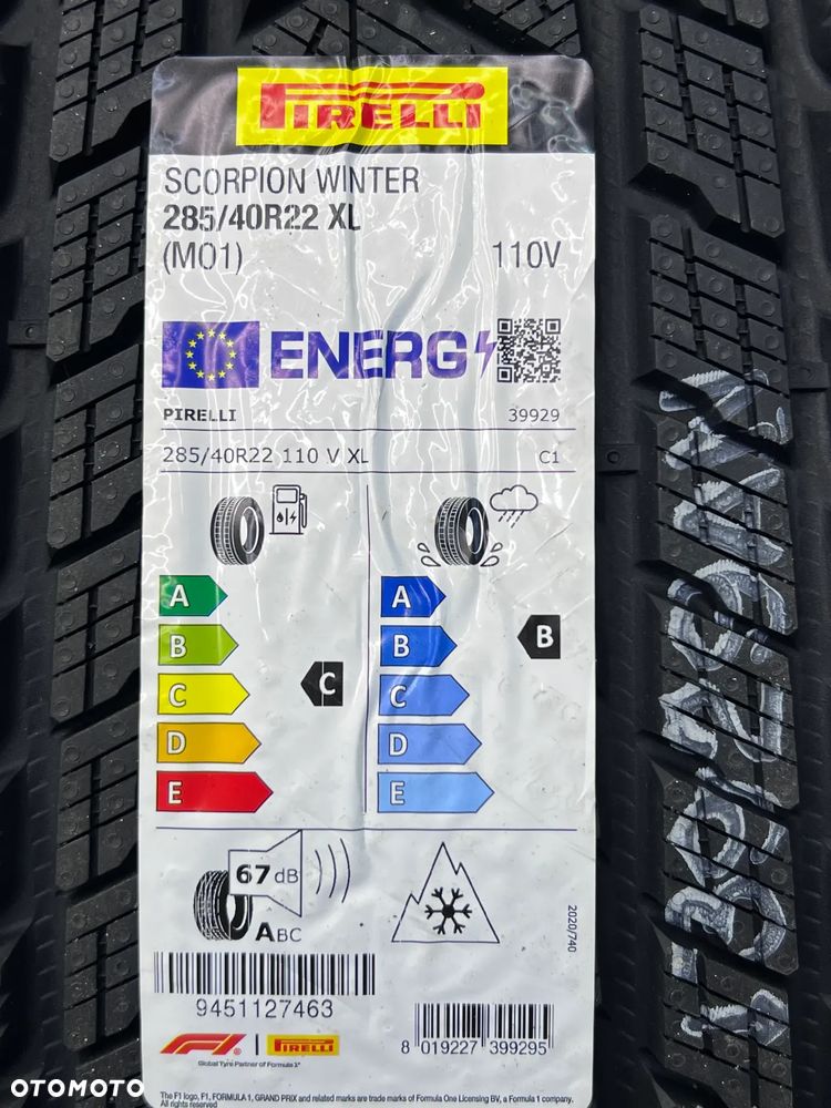 Oryginalne koła zimowe Mercedes GLE GLS 22'' AMG! Pirelli Scorpion Winter - 6