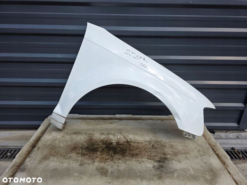 BŁOTNIK PRAWY PRZÓD AUDI A3 8P LIFT LY9C 2008-2012 ORYGINAŁ ! *3* - 1