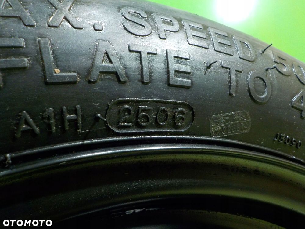 AUDI A3 8P GOLF V kolo dojazdowe 125/70/16 5X112 - 5