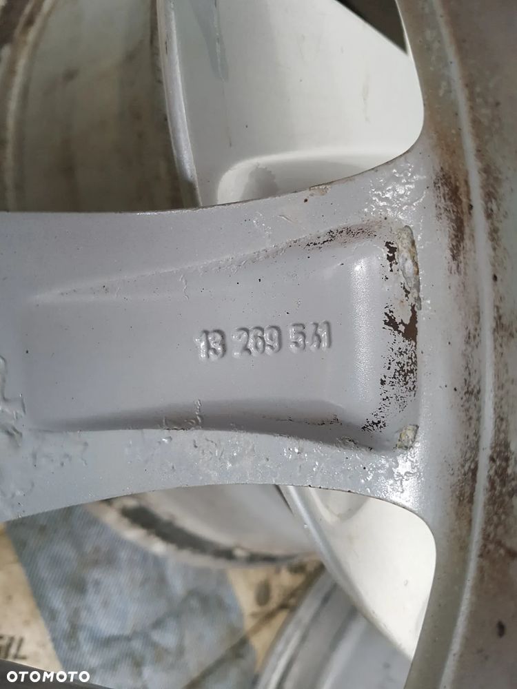 FELGI ALU ORYGINAŁ  OPEL ASTRA H ZAFIRA B MERIVA B 5X110  7jX17 ET35 - 9