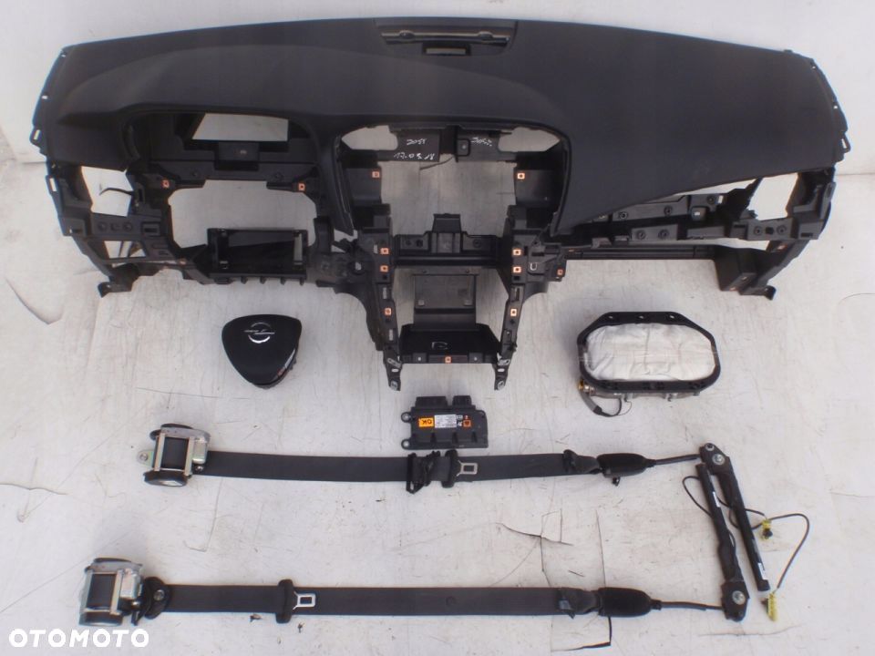 OPEL ASTRA J IV 4 AMPERA MERIVA B AIRBAG PODUSZKA - 9