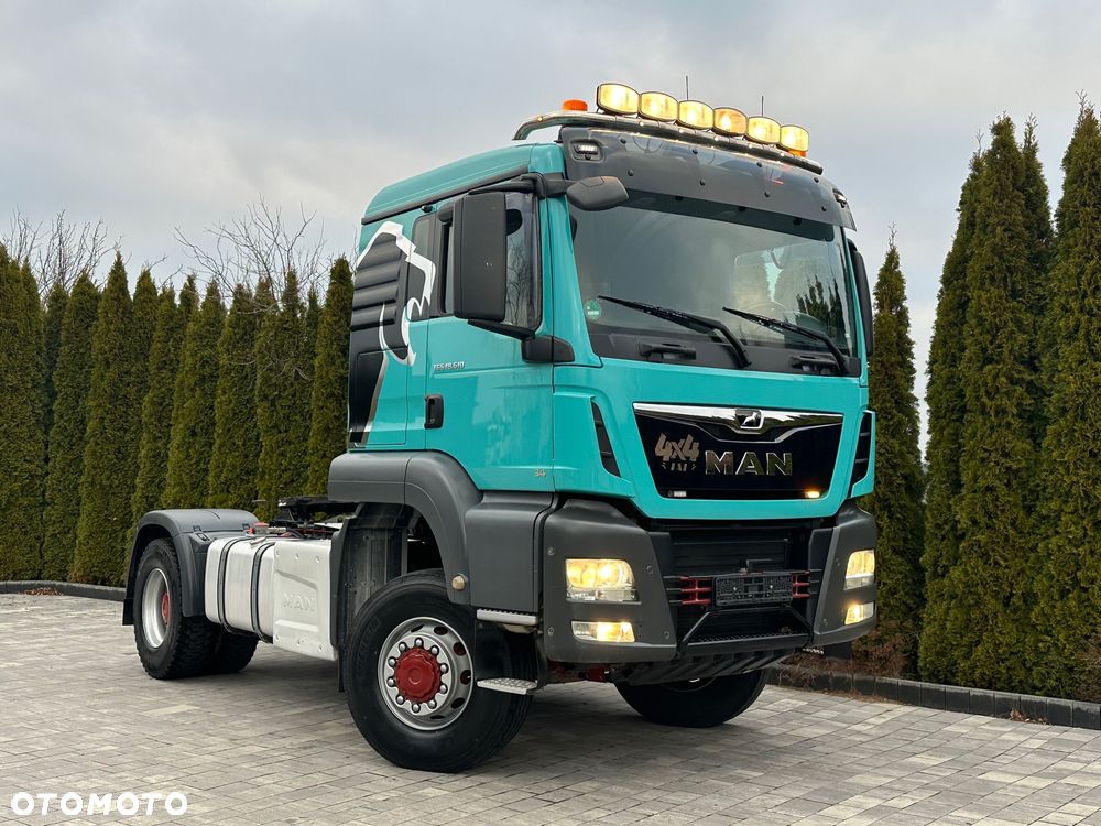 MAN / TGS / 18.510 / 4x4 / STAŁY NAPĘD + REDUKTOR  / ALLROAD / - 3