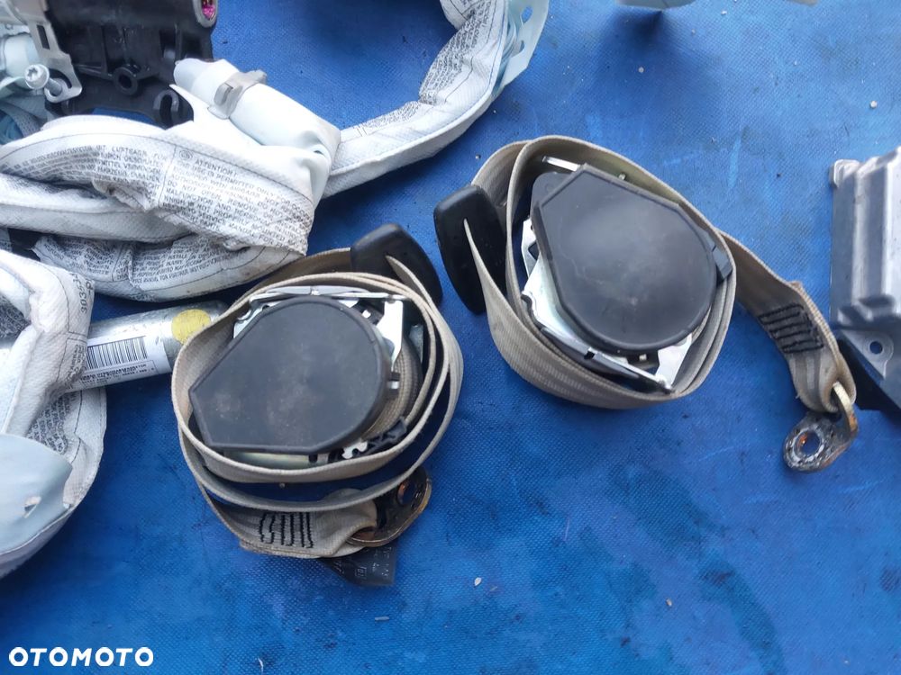 Pasy bezpieczeństwa poduszki air bag Audi A6 C6 Kombi Avant lewa prawa kurtyna poduszka powietrzna pasażera - 6