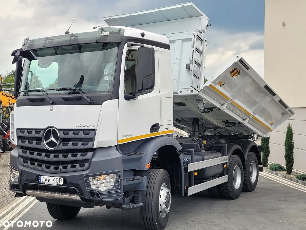 Mercedes-Benz AROCS 3340 / HYDROBURTA / 6x6 / MEILLER /