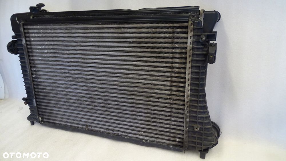 audi a3 8p0 2.0 tdi bmm vw, seat, skoda - chłodnica wody + intercooler - 6